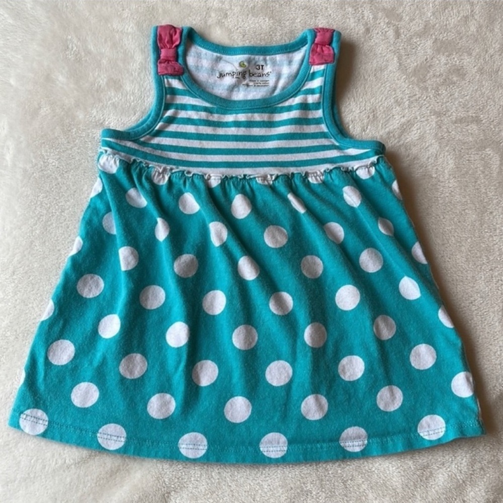 💗 Jumping Beans Polka Dot Tank Top